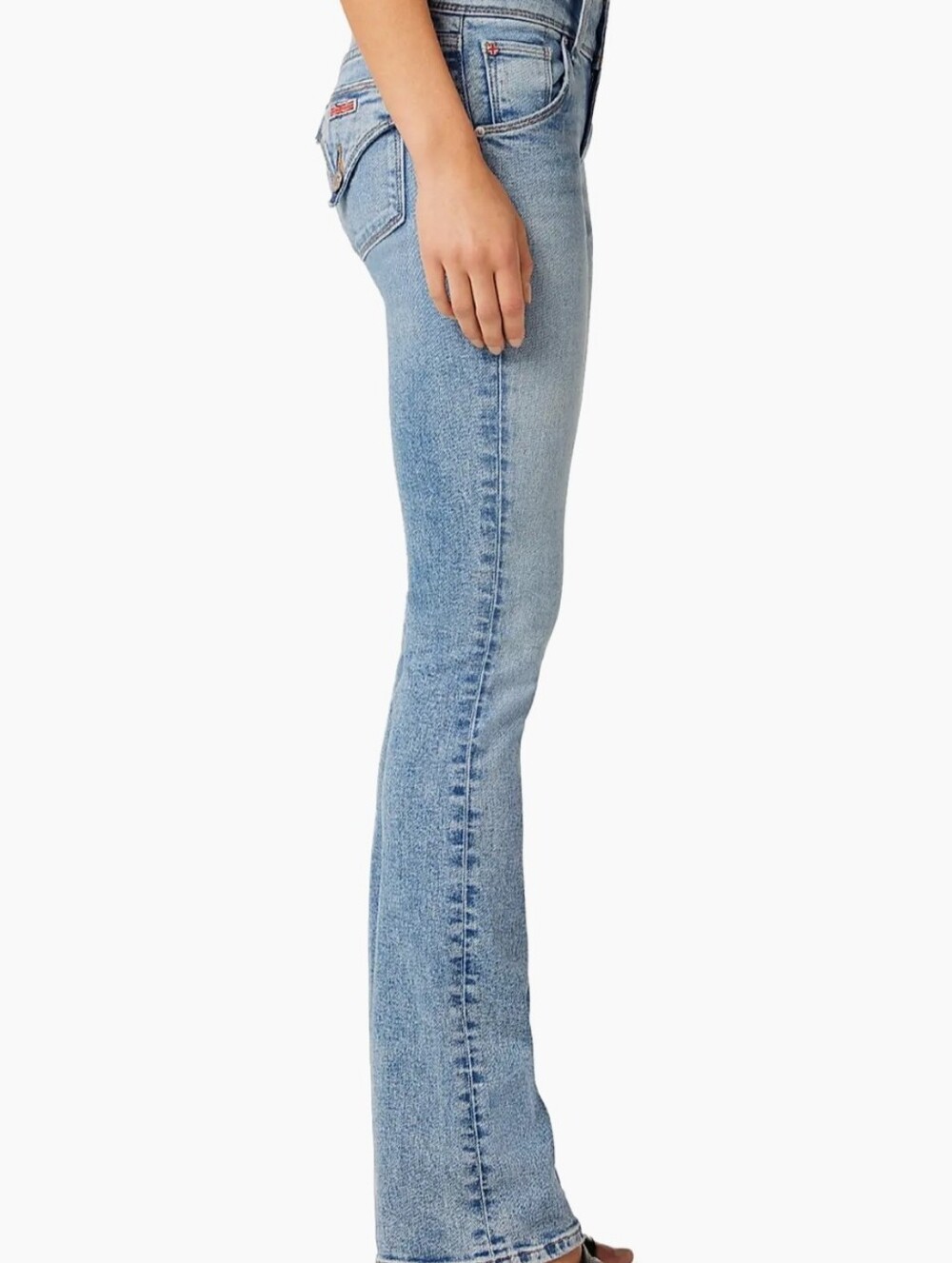 NWT Hudson Jeans Beth Mid Rise Baby Bootcut Motion Light Wash Double Button 26 - Picture 5 of 12
